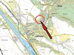 Prodej podílu pole, Liběchov, 578 m2