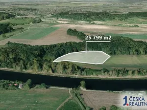 Prodej podílu pole, Kostelec nad Labem, Rudeč, 644 m2