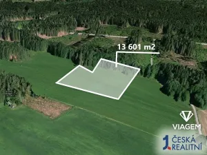 Prodej podílu pole, Radčice, 1133 m2