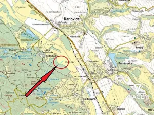 Prodej podílu pole, Karlovice, 720 m2