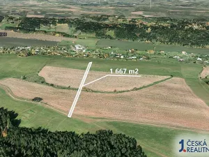 Prodej podílu pole, Borovnice, 833 m2