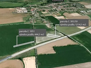 Prodej podílu pole, Žiželice, 1659 m2