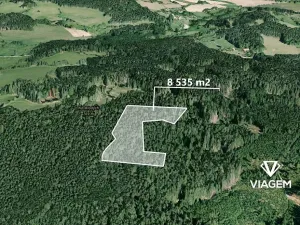 Prodej podílu lesa, Volyně, 1219 m2