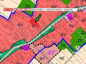 Prodej zahrady, Zdechovice, 1088 m2