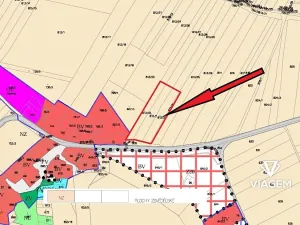 Prodej podílu zahrady, Chroustovice, 1936 m2