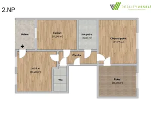 Prodej rodinného domu, Hodonín, 177 m2