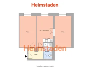 Pronájem bytu 3+kk, Havířov - Město, U Stromovky, 60 m2