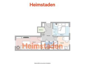 Pronájem bytu 2+1, Ostrava - Poruba, Nálepkova, 60 m2