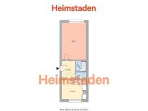 Pronájem bytu 1+1, Ostrava - Slezská Ostrava, Bernerova, 36 m2