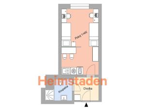 Pronájem bytu 1+kk, Plzeň - Jižní Předměstí, Magisterská, 28 m2