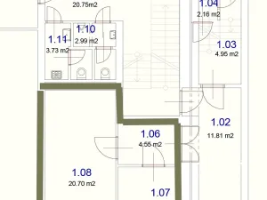 Pronájem skladu, Brno, Kolaříkova, 35 m2