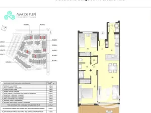 Prodej bytu 3+kk, Pulpí, Španělsko, Calle Mar de Bali, 72 m2