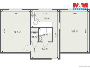 Prodej bytu 2+1, Kraslice, Čs. armády, 54 m2