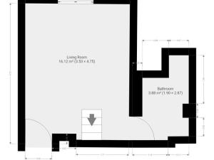 Pronájem bytu 1+kk, Praha - Záběhlice, Za návsí, 26 m2