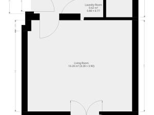 Pronájem bytu 1+kk, Praha - Záběhlice, Za návsí, 29 m2
