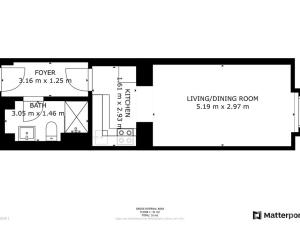 Pronájem bytu 1+kk, Praha - Nusle, Lumírova, 31 m2