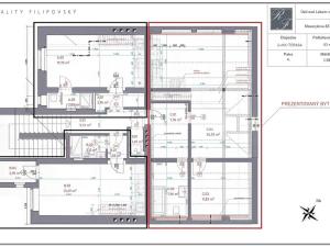 Pronájem bytu 2+kk, Ústí nad Labem, Masarykova, 63 m2