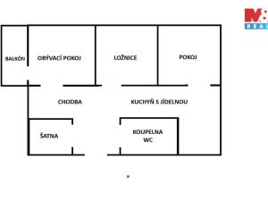 Prodej bytu 3+1, Frýdlant, Lužická, 75 m2