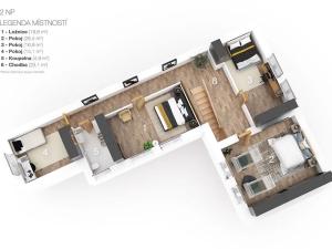 Prodej činžovního domu, Lety, Sokolská, 265 m2