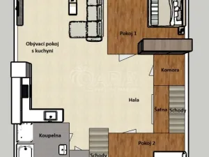 Prodej bytu 5+kk, Holubice, Za Dvorem, 117 m2