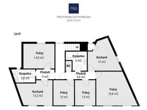 Prodej činžovního domu, Tábor, Čsl. armády, 200 m2