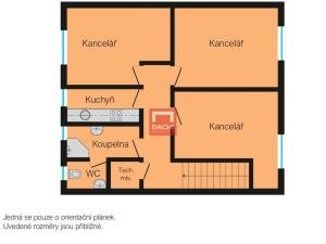 Pronájem kanceláře, Olomouc, Hamerská, 67 m2