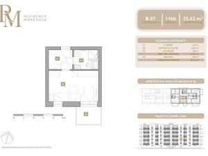 Prodej bytu 1+kk, Lipník nad Bečvou, Mánesova, 25 m2