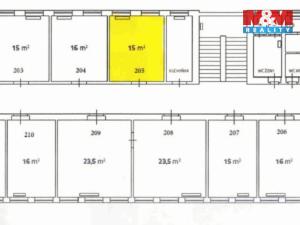 Pronájem kanceláře, Plzeň - Lobzy, Republikánská, 15 m2