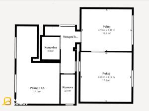 Prodej bytu 3+kk, Brodek u Konice, 60 m2