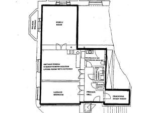 Pronájem bytu 3+kk, Praha - Bubeneč, Jugoslávských partyzánů, 121 m2