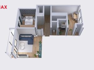 Pronájem bytu 2+1, Šumperk, Čajkovského, 60 m2