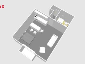 Pronájem bytu 1+kk, Jesenice, Cedrová, 38 m2