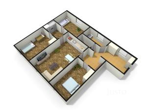 Pronájem bytu 4+kk, Písek, Pražská, 87 m2