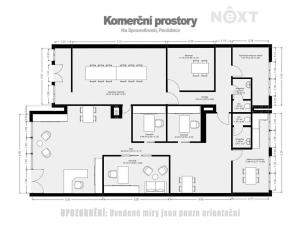 Prodej obchodního prostoru, Pardubice, Na Spravedlnosti, 200 m2