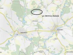 Prodej lesa, Žirovnice, 7361 m2