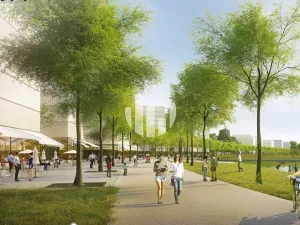 Pronájem kanceláře, Praha - Karlín, Rohanské nábřeží, 420 m2