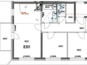 Pronájem bytu 3+kk, Praha - Hlubočepy, Fabiánové, 67 m2