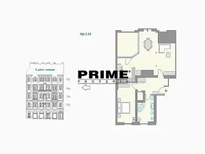 Pronájem bytu 3+kk, Praha - Nové Město, Truhlářská, 127 m2