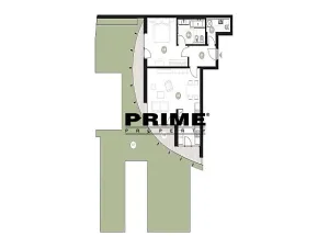 Pronájem bytu 2+kk, Praha - Smíchov, Holečkova, 71 m2