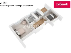 Prodej rodinného domu, Zlín - Jaroslavice, Anenská, 100 m2