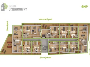 Prodej bytu 3+kk, České Budějovice, 71 m2