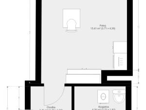 Pronájem bytu 1+kk, Brno, Křenová, 28 m2