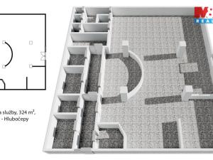 Prodej obchodního prostoru, Praha, Trnkovo náměstí, 324 m2