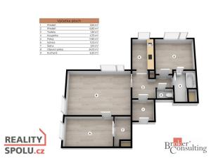 Pronájem bytu 3+1, Praha - Troja, Glowackého, 76 m2