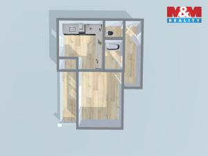 Prodej bytu 1+1, Kutná Hora - Šipší, Na Studních, 31 m2