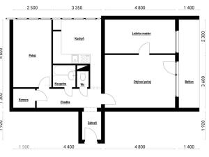 Prodej bytu 3+1, Náchod, Pražská, 67 m2