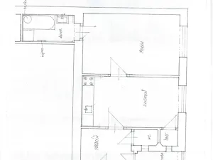 Pronájem bytu 2+kk, Praha - Michle, Pobočná, 45 m2