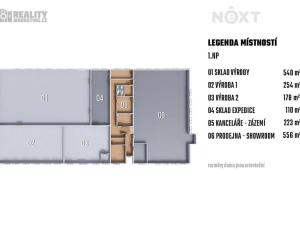 Prodej výrobních prostor, Břeclav, Hraniční, 1917 m2