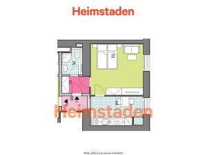 Pronájem bytu 1+1, Havířov - Město, Hlavní třída, 33 m2