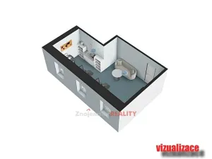 Pronájem kanceláře, Znojmo, Lidická, 27 m2